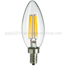 3.5W C35 Kerze E14 Messing Klarglas Dimmable LED-Licht